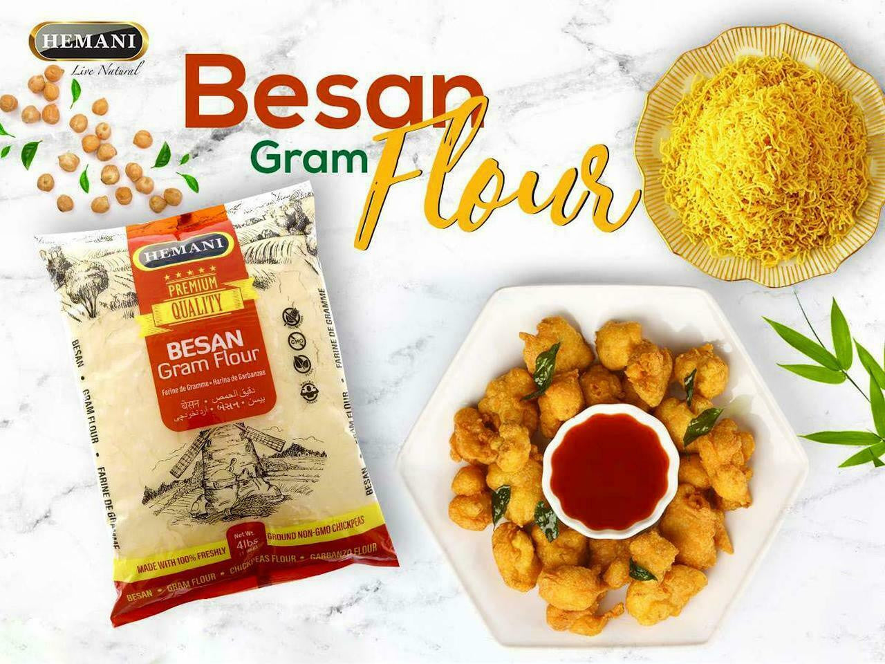 HEMANI Besan 4LB