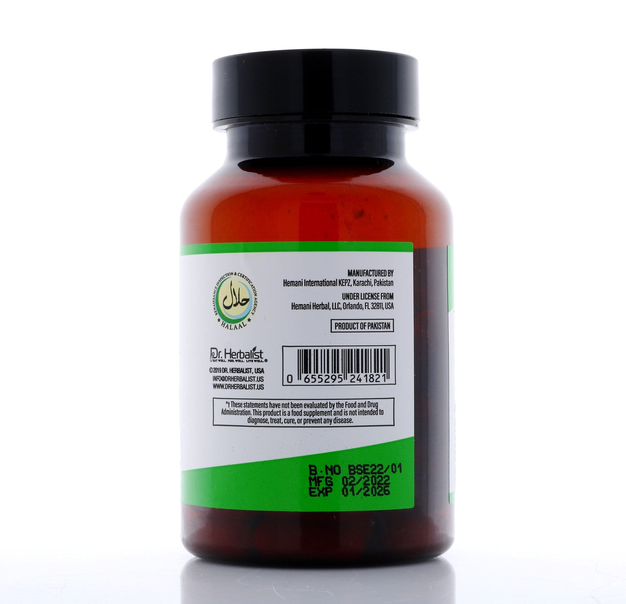 DR. HERBALIST Kalonji Blackseed Extract 350mg 60 Capsules