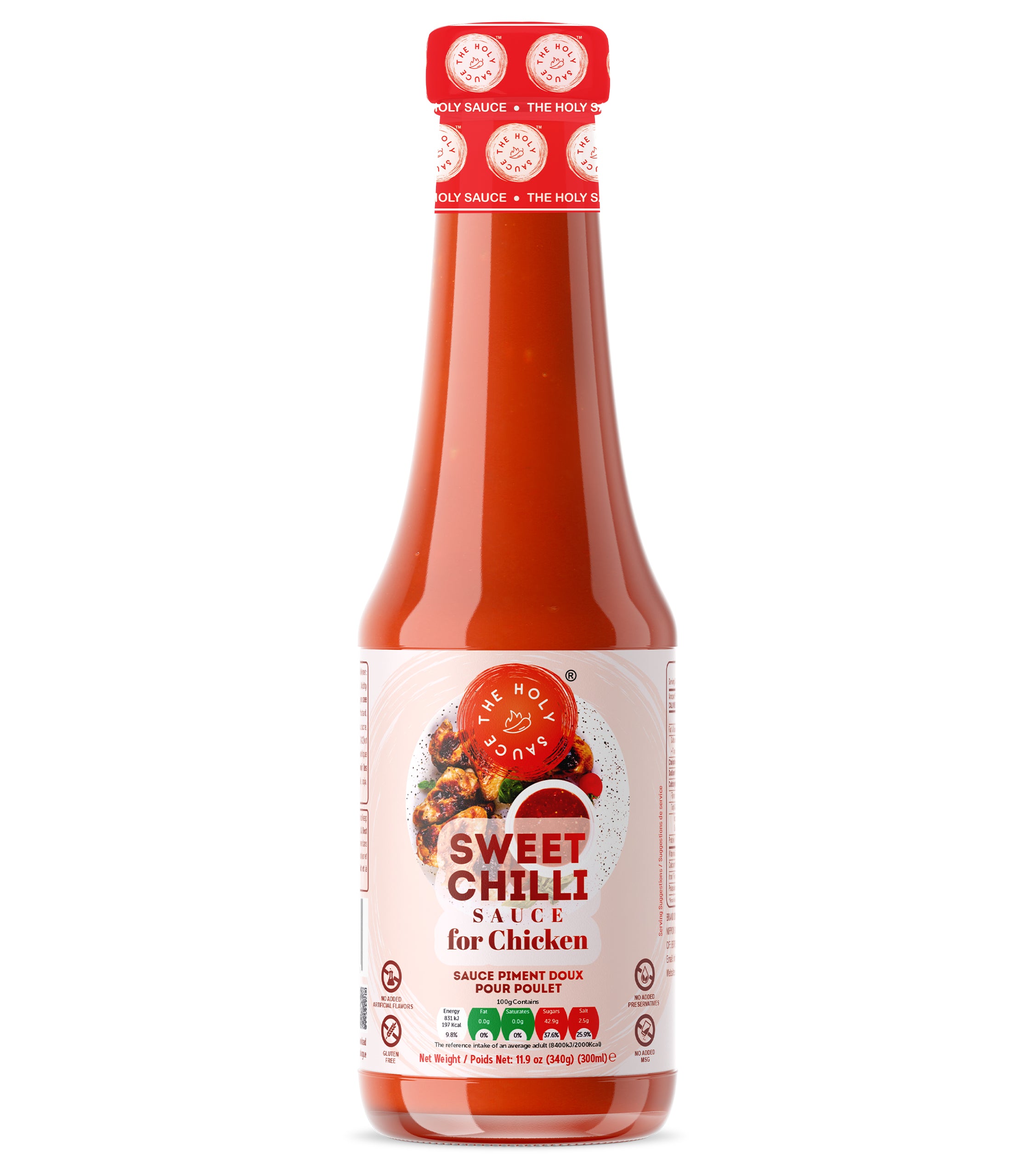 HOLY SAUCE Sweet Chilli Sauce for Chicken 340g